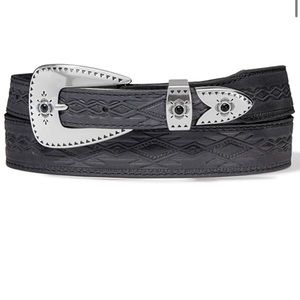 Tony Lama - Dakota Western Belt - Black